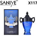 Profumo Spray Legnoso da Uomo Saniye X117 Lunga Durata Uso Quotidiano Stile Arabo Formato Regolare - Product Image 1