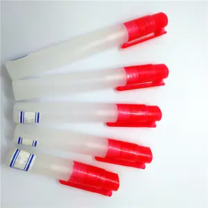 Flacon pulvérisateur vide en forme de stylo en plastique PP de 8ml personnalisable en usine OEM bouteille de parfum fabricant/vente en gros
