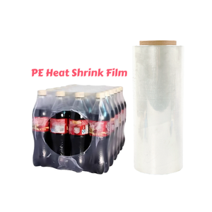 Customized PE Plastic Film Glossy LDPE <strong>Shrink</strong> <strong>Wrap</strong> for Packaging Heat Shrinkable Roll for Bottles Mineral Water Soft Surface - Product Image 4