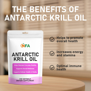 Service de Marque Blanche Huile de Krill de l'Antarctique 240 Gélules Souples Complément Alimentaire Soutient l'Immunité la Santé Cellulaire et la Vitalité - Product Image 3