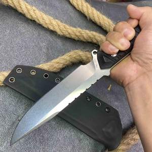 มีดอเนกประสงค์เหล็ก DC53 รุ่น Sentinel DIY OEM แบบกำหนดเอง พร้อมปลอก Kydex ด้ามจับ G10 คลิปหนีบเข็มขัดพกพาสะดวกสำหรับการตั้งแคมป์ - Product Image 5