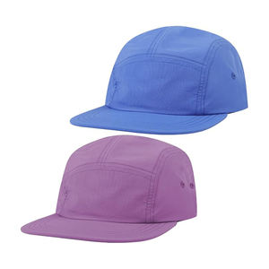 OEM logotipo personalizado moda no estructurado impermeable de secado rápido sombrero deportes al aire libre Gorras en blanco 5 Panel Camp Caps - Product Image 1