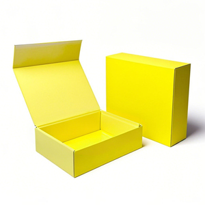 Caja de Regalo de Joyería de Cartón Rígido Biodegradable de Lujo, Hecha a Mano, con Cierre Magnético, Cinta Decorativa, Tamaño y Color Personalizables, con Relieve - Product Image 3