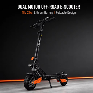 Nuevo Diseño de Scooter Eléctrico de Dos Ruedas con Doble Motor, Batería de Litio de 48V 21AH, Plegable e Impermeable, con Control por Aplicación - Product Image 3