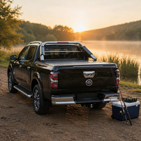 Couverture de benne coulissante à trois volets pour Toyota Tacoma, en aluminium rigide, imperméable, pour camionnette