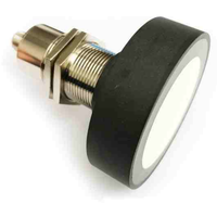 Módulo de Sensor de Nivel de Agua Ultrasónico Cilíndrico, Salida Analógica de Conmutación RS485, Protección IP67, Detección de 100-6000 mm