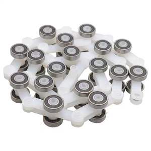 Цепь для эскалатора современного дизайна, одинарные/двойные вилки, запчасти для эскалаторов, 17 роликовых соединений, секции цепи для эскалаторов - Product Image 1