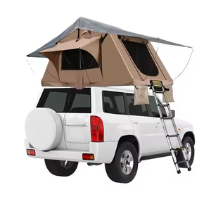 Tienda de campaña para techo de 4 estaciones con anexo Soft Shell SUV Camping Car Tent | Tienda en la azotea para todo <span class=keywords><strong>terreno</strong></span> - Product Image 3