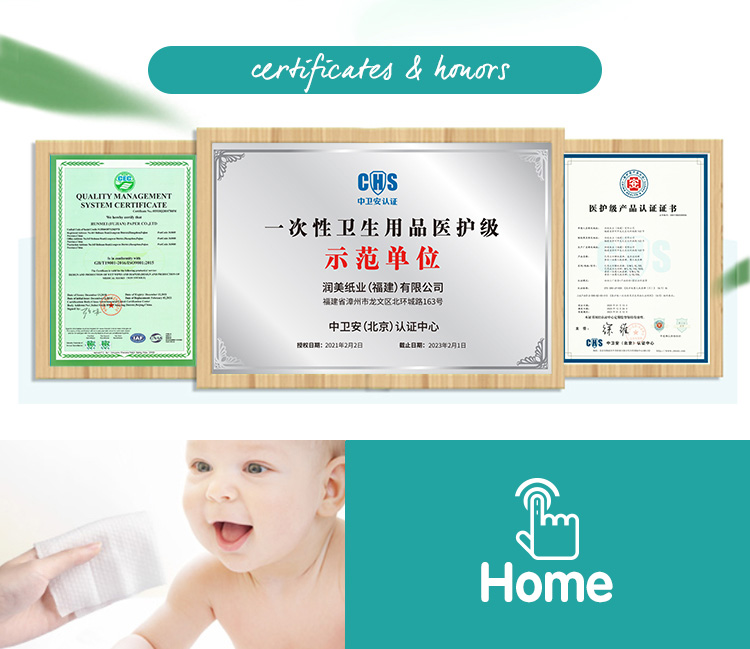Wholesale Price Spunlace Nonwoven Baby Wet Wipes polyester viscose material Embossed Fabric wet wipes manufacturer