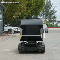 Rhinoceros XN500 Mini-Raupendumper mit Gummiketten Kompakter Hoflader Baustellen-Transporter