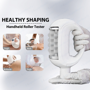Macchina per Massaggio con Rullo in Silicone e Plastica ABS, Trattamento per Drenaggio Linfatico, Perdita di Grasso e Lifting Cutaneo per Cellulite Corporea - Product Image 3