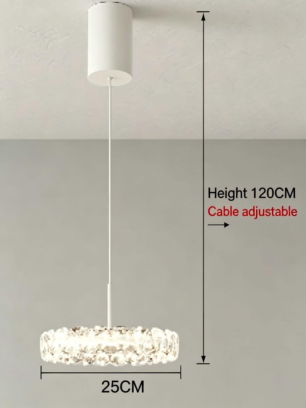 White C 25cm