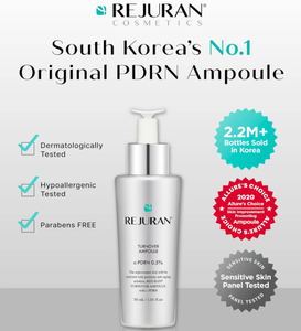 Ampolla REJURAN Turnover C con PDRN, ADN de salmón, sérum facial rejuvenecedor, reafirmante, hidratante, que refina la textura de la piel, cuidado de la piel coreano. - Product Image 2