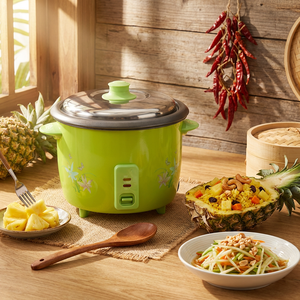 Hot Sale Nonstick Removable Inner Pot Portable Travel Electric <b>One</b> Touch White Soup Rice Cooker with Measuring <b>Cup</b> KC02005 - Product Image 2