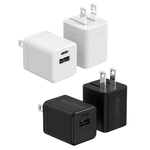 Adaptateur secteur USB-C 35W PD, chargeur double port USB A + Type C, bloc de charge rapide pour <span class=keywords><strong>iPhone</strong></span> 15 14 13 12 Pro Max, prise murale de voyage - Product Image 1