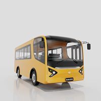 DAOD Nouveau Mini-Bus Électrique Sûr avec Batterie au Lithium Fer Phosphate, Sièges Personnalisables, Autonomie 80-350km, Conduite à Gauche/Droite, 45-90 Places