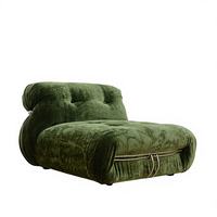 Fauteuil individuel décontracté Hippo en acier, design minimaliste italien, luxe léger, haut de gamme, best-seller transfrontalier