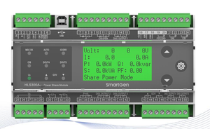 Panneau <span class=keywords><strong>de</strong></span> commande <span class=keywords><strong>de</strong></span> générateur diesel SmartGen HLS300A d'origine, neuf, module d'égalisation <span class=keywords><strong>de</strong></span> puissance, écran LCD, USB, plastique - Product Image 3