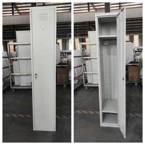 ตู้เก็บของเหล็กแบบประตูเดียวสั่งทำพิเศษสำหรับโรงงาน ตู้เก็บเสื้อผ้าเหล็ก ตู้เสื้อผ้าเหล็กสำหรับโรงเรียน/<span class=keywords><strong>ห้อง</strong></span>เปลี่ยนเสื้อผ้า/<span class=keywords><strong>ห้อง</strong></span>ออกกำลังกาย - Product Image 5