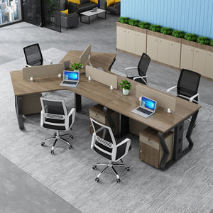 โต๊ะทำงานที่ทันสมัยโต๊ะทำงาน2 4 6คนรูปทรง Y โต๊ะคอมพิวเตอร์ซ่อมแซมเพลงโต๊ะทำงานโต๊ะทำงานโต๊ะทำงานเฟอร์นิเจอร์สำนักงาน - Product Image 5