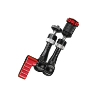Bras magique réglable avec super pince, kit de bras articulé de 7 pouces pour écran LCD, lumière LED, lampe flash, appareil photo