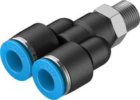 Raccord rapide fileté de type Y FESTOs neuf d'origine QSY-G1/8/4/3/8/2-4/6/8/10/12 Garantie d'un an