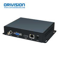 Décodeur vidéo H.265/H.264 4K prise en charge du serveur RTMP Décodeur de caméra IP HDMI CVBS VGA