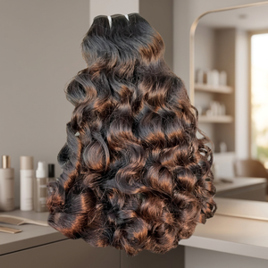 Extensiones de Cabello Virgen Rizado Puro de Alta Calidad, Suaves, Abundantes y Gruesas, Exportación a Precio de Mayoreo - Product Image 1