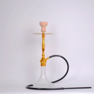 24inch lớn Maya bonggings ả Rập khói Shisha hookah nhôm hubbly Shisha Bộ - Product Image 3