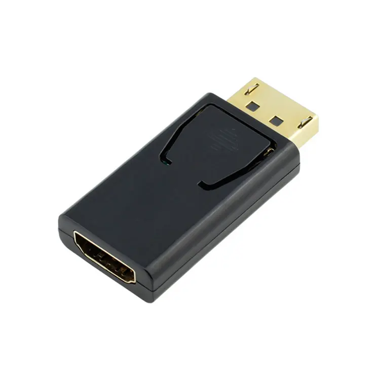 رخيصة سعر المصنع البسيطة حجم Displayport تحويل الذكور إلى HDMI الإناث موانئ دبي إلى محول HDMI لأجهزة الكمبيوتر المحمول