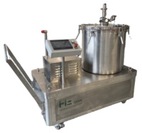 Centrifugeuse à panier fermé pour l'extraction d'éthanol EEC, centrifugeuse industrielle antidéflagrante pour la séparation solide-liquide des plantes