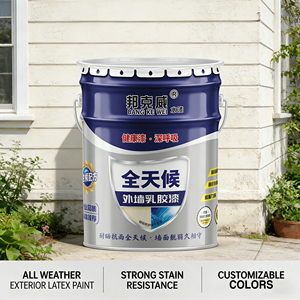 Bunkerway BKW RW1 Exterior Wall <b>Paint</b> Waterproof UV Resistant Acrylic Latex Household Brush Cement Wall <b>Coating</b> Indoor Outdoor - Product Image 6
