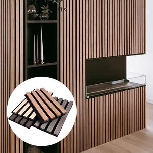 Fluidité architecturale : Panneaux de lattes de bois verticales sans joint, <span class=keywords><strong>le</strong></span> secret minimaliste pour créer <span class=keywords><strong>des</strong></span> espaces silencieux et sophistiqués - Product Image 6