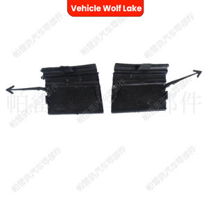 Cubierta de gancho de remolque delantero para vehículo Wolf Lake, para Vw Touareg 2003 2006, plástico ABS, lado izquierdo y derecho - Product Image 3