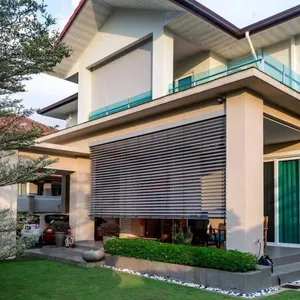 C80 / CR80 Antracit RAL 7016 Exterior Electric Blinds <strong>Shades</strong> Aluminum Motorized Venetian Blinds Outdoor <strong>External</strong> Blinds <strong>Shades</strong> - Product Image 2