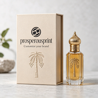 Coffret Cadeau de Luxe Personnalisé en Papier pour Parfums et Huiles Essentielles – Boîtes Vides de 50 ml pour Emballage de Parfums
