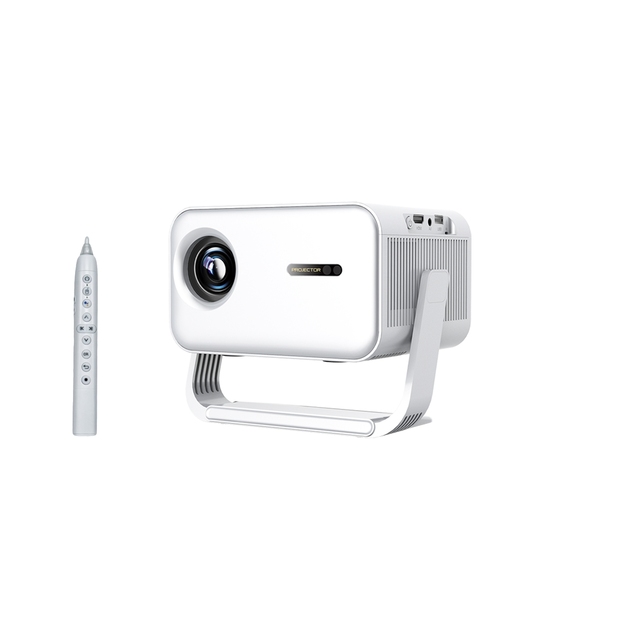 Interactive Touch Pen LED Projector N9 Android 11.0 Smart 1080P Native Auto Keystone 5G WiFi 6000 Lumens Education