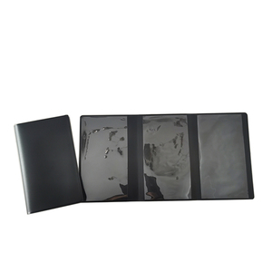 กระเป๋าใส่เอกสาร<span class=keywords><strong>รถ</strong></span>ยนต์แบบพับ 3 ตอน วัสดุ PVC บางเฉียบ พิมพ์ลายได้ตามต้องการ พร้อมคุณสมบัติป้องกัน RFID สำหรับใส่ใบขับขี่ บัตรประชาชน และเอกสารสำคัญอื่นๆ  ลดราคาพิเศษ - Product Image 1