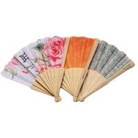 Éventail en bois personnalisé chinois avec le nom des mariés et la date, cadeaux de mariage