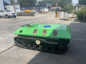 소형 다기능 유연한 200L/300L/500L 과수원 원격 제어 정원용 크롤러 농업용 로봇 분무기 - Product Image 2