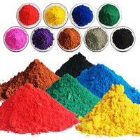 Pigment inorganique en poudre, oxyde de fer rouge/noir/jaune pour la construction et les pigments céramiques