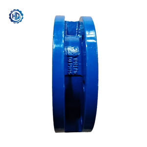 Système d'alerte manuel à ressort contre les inondations, <span class=keywords><strong>clapet</strong></span> <span class=keywords><strong>anti</strong></span>-<span class=keywords><strong>retour</strong></span> à double porte avec revêtement en caoutchouc, joint EPDM et raccordement de type Wafer - Product Image 6