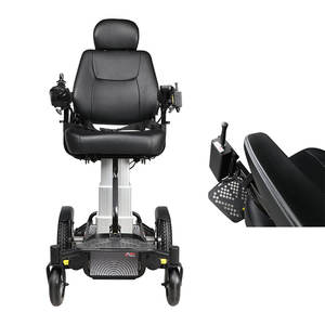 Fauteuil roulant de vente chaude handicapés utilisé siège réglable en hauteur fauteuil roulant électrique - Product Image 4