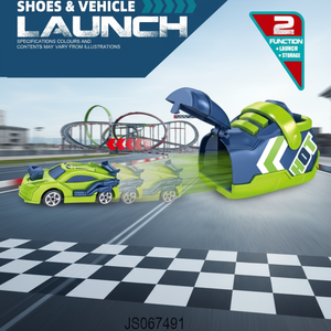 Voiture à Roulettes Éducative STEM en Plastique ABS de Haute Qualité, à Quatre Roues, avec Catapulte, Chaussures de Course, Jouet pour Enfants de 5 à 7 Ans - Product Image 2