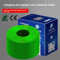 Cable de Red Ethernet Xunfa Factory Rj45 Cat6 en Rollo de 305m, Cat 6A 23awg UTP, Cable de Comunicación de Cobre Puro para Redes