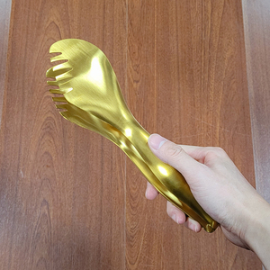 Pinzas para tostadas de <span class=keywords><strong>pan</strong></span> multicolor de acero inoxidable, utensilios de cocina pulidos con espejo de primera calidad, accesorios para el hogar - Product Image 1