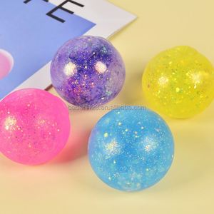 6CM Maltose Gold Glitter Stress <b>Ball</b> Squishy Toy Pearlescent Aurora Slow Rebound <b>Squeeze</b> Toy Syrup <b>Ball</b> for Stress Relief - Product Image 4