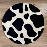 Tapis de salle de bain demi-cercle en forme d'orange fruits amusants tapis doux de salle de bain moelleux tapis tuftés en peluche