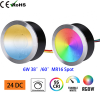 Module LED miniature Benory 6W, blanc chaud 2700K 3000K 4000K, dimmable PWM, spot MR16, compatible LOXONE KNX GVS DALI DT8 TUYA Wifi RGBW