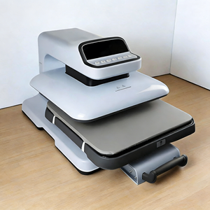 Presse à chaud à sublimation à <span class=keywords><strong>prix</strong></span> d'usine pour cuir, t-shirts, chapeaux, chaussettes, vêtements, utilisation en entreprise de bricolage - Product Image 2